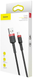 Кабель Baseus Cafule Cable USB For Lightning 1.5A 2m Red+Black (CALKLF-C19)