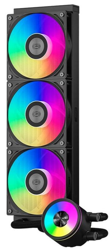 Система жидкостного охлаждения PcCooler DA360 Pro ARGB BK  (DA360PRO-BKAWXX-GL)
