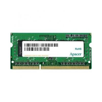 Модуль пам'яті для ноутбука SoDIMM DDR3 4GB 1333 MHz Apacer (AS04GFA33C9TBGC)