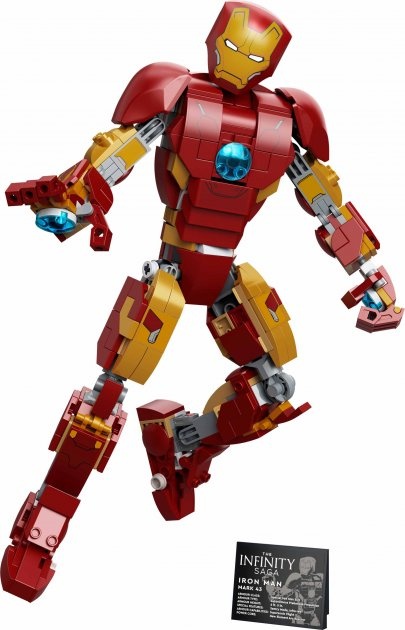 Конструктор LEGO Super Heroes Marvel Фігурка Залізної людини 381 деталь (76206)