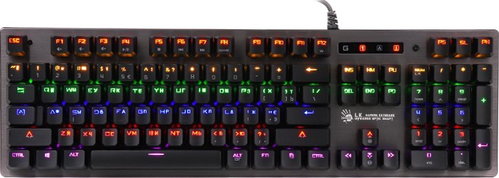 Ігрова клавіатура A4Tech Bloody B760 Green Sw Black