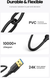 Кабель UGREEN USB-A 3.0 Male to Male Cable 1m (Black) (UGR-10370)