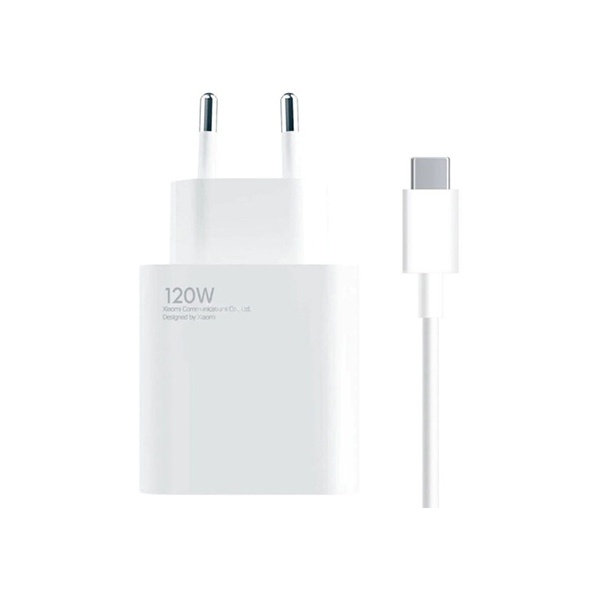 Зарядное устройство для Xiaomi 120W Charger + USB Type-C Cable White (BHR6034EU)