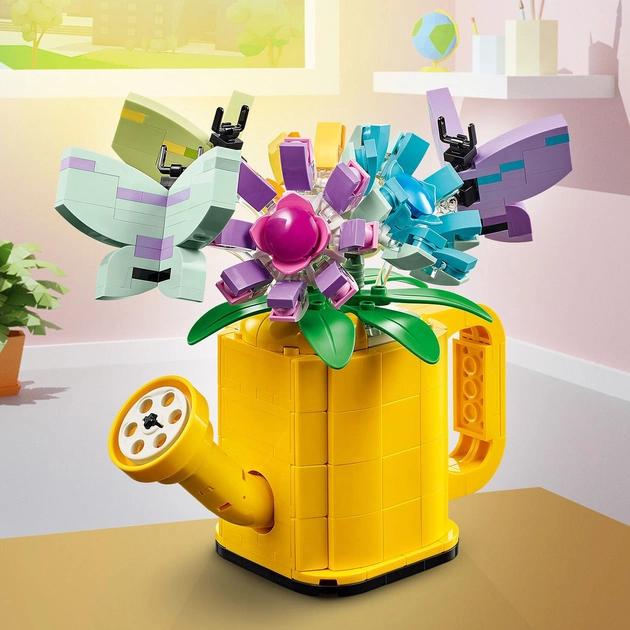Конструктор LEGO Creator Квіти в лійці 420 деталей (31149)