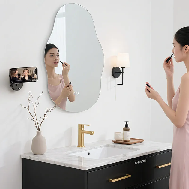 Тримач з електроприсоскою Ulanzi SK-22 Electric suction cup bracket for mobile phones Black (6974774334392)