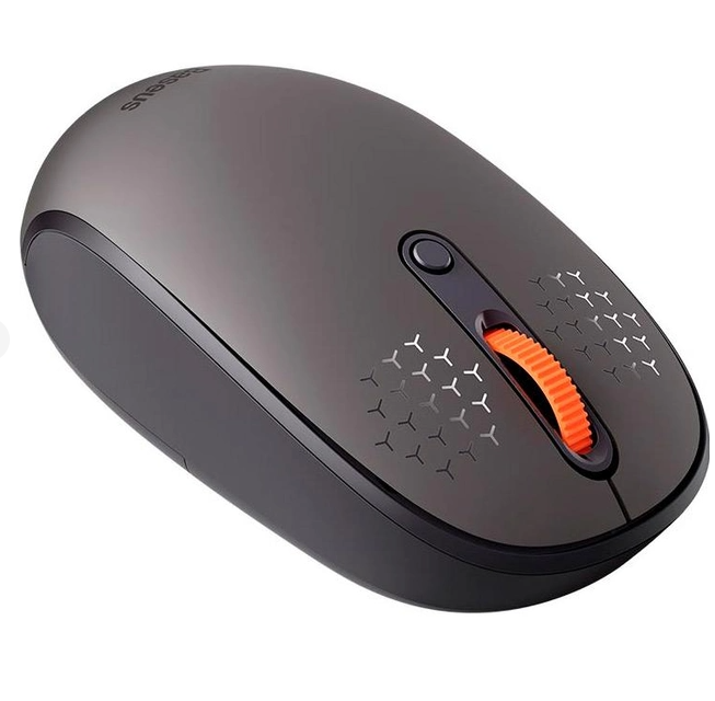 Мышь беспроводная Baseus F01A Wireless Mouse Frosted Gray (B01055502833-00)