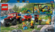 Конструктор LEGO City Пожежний позашляховик з рятувальним човном 301 деталей (60412)