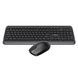 Беспроводной комплект мышь+клавиатура Vinga KBSW-110 Black
