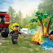 Конструктор LEGO City Пожежний позашляховик з рятувальним човном 301 деталей (60412)