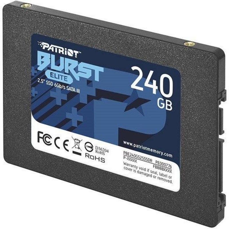 Накопичувач SSD 2.5" 240GB Burst Elite Patriot (PBE240GS25SSDR)