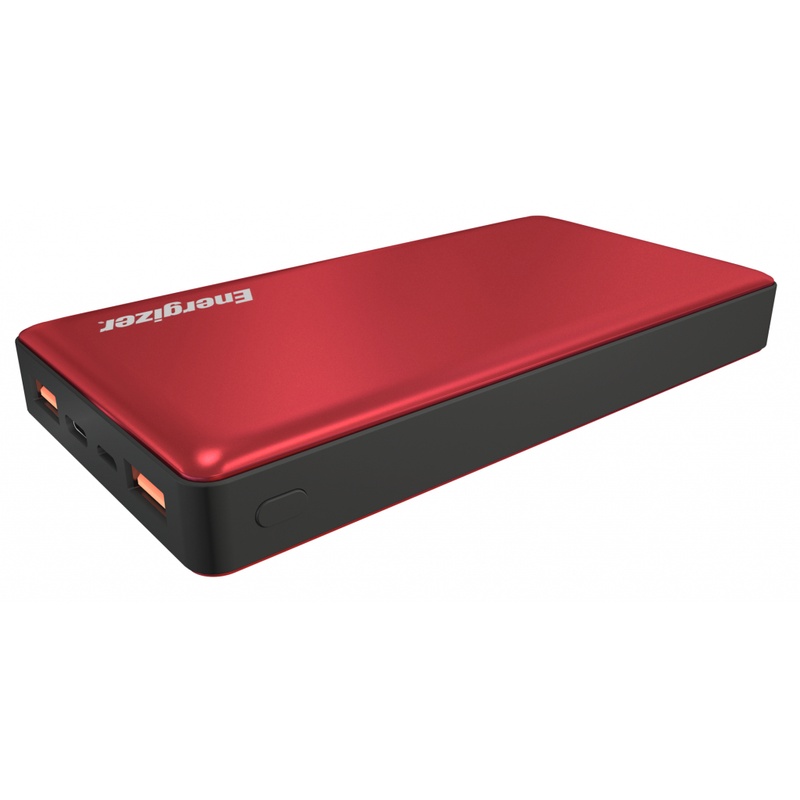 Батарея универсальная Energizer 15000 mAh 18W/PD2.0, USB-C/QC, 2*USB-A, red (UE15002PQ (R) / 6805630)