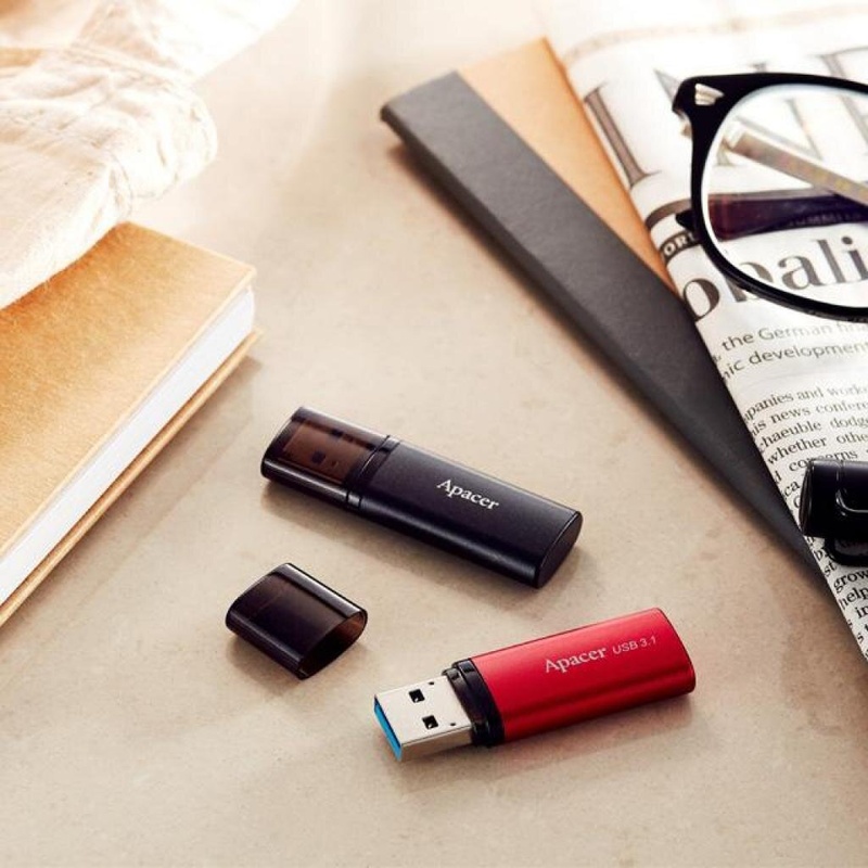 USB флеш накопитель Apacer 32GB AH25B Red USB 3.1 Gen1 (AP32GAH25BR-1)