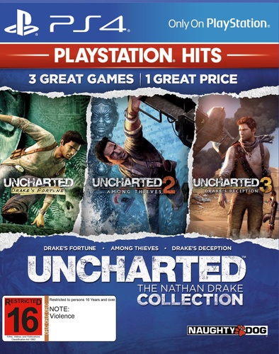 Гра Uncharted COLLECTION PS4 БУ