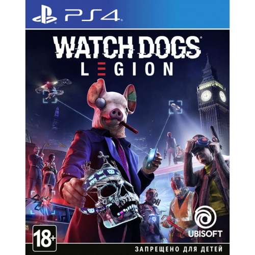 Гра Watch Dogs Legion PS4, Russian version PS4 (PSIV724) БУ