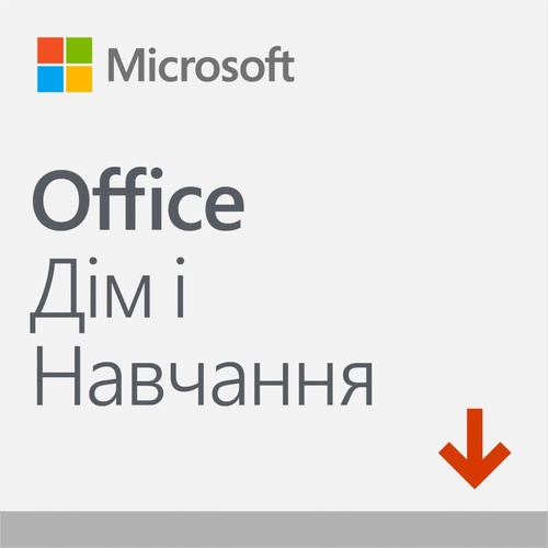 Офісний додаток Microsoft Office 2019 Home and Student Ukrainian Medialess P6 (79G-05215)