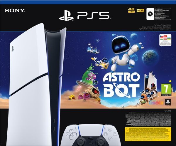 Ігрова приставка Sony PlayStation 5 Slim Digital Edition 1TB Astro Bot Bundle (1000044336)