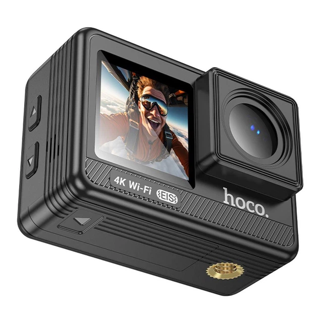 Екшн камера HOCO DV102 4K anti-shake sports camera Black (6942007633352)