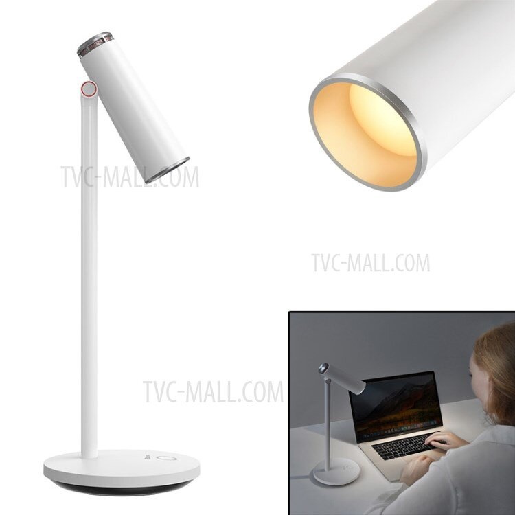 Настільна лампа Baseus i-wok Series Charging Office Reading Desk Lamp Spotlight White (DGIWK-A02)