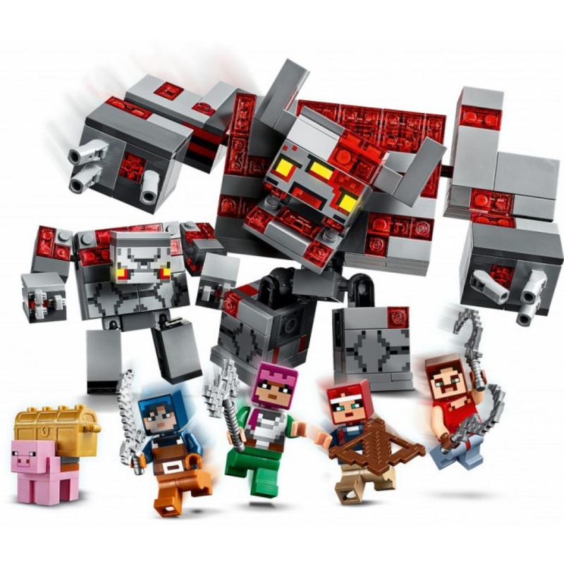 Конструктор LEGO Minecraft Битва за красную пыль 504 детали (21163)