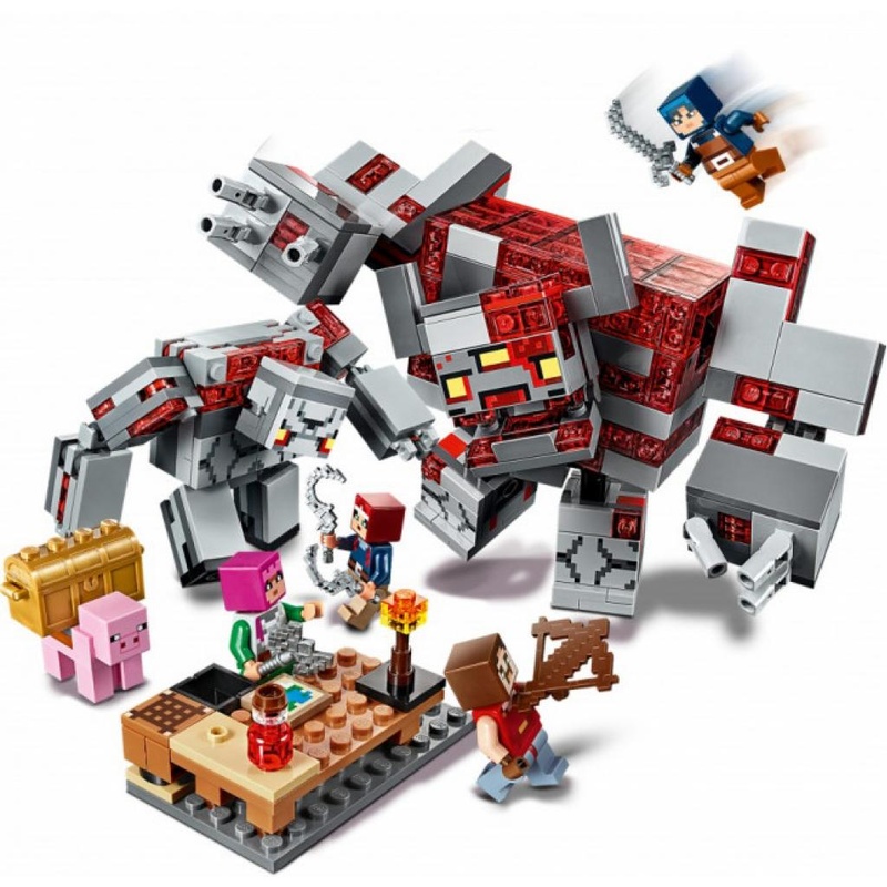 Конструктор LEGO Minecraft Битва за красную пыль 504 детали (21163)