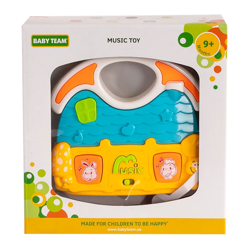 Розвиваюча іграшка Baby Team Бубен/Будиночок (8627)