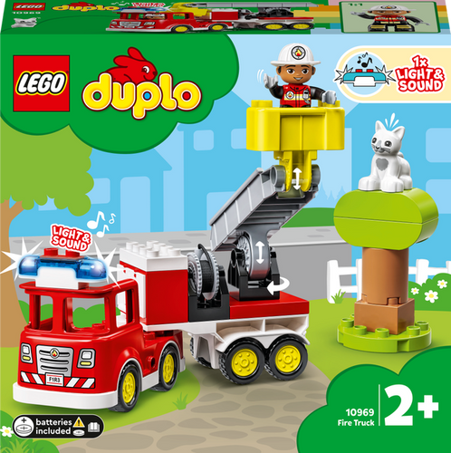 Конструктор LEGO DUPLO Town Пожарная машина 21 деталь (10969)