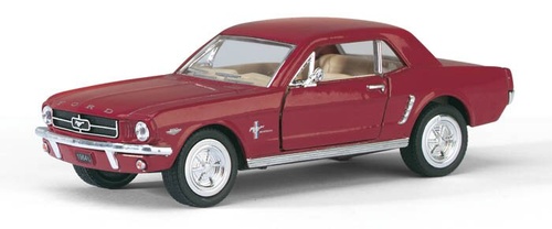 Машинка Kinsmart Ford Mustang 1/2 1964 1:36 KT5351W