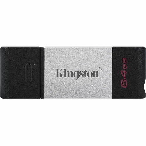 USB флеш накопичувач Kingston 64GB DataTraveler 80 USB 3.2/Type-C (DT80/64GB)