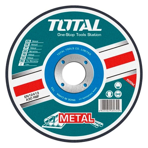 Круг зачисний по металу Total 180х6.0х22.2мм. (TAC2231801)