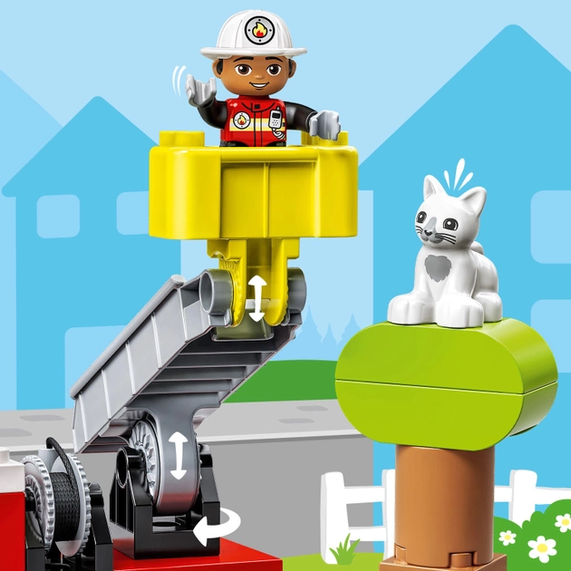 Конструктор LEGO DUPLO Town Пожежна машина 21 деталь (10969)