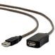 Активный USB удлинитель USB 2.0 AM/AF 5.0 m Active Cablexpert (UAE-01-5M)