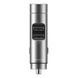 FM-модулятор з АЗП Baseus Energy Column Car Wireless MP3 Charger Silver (CCNLZ-C0S)