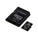 Карта памяти microSDXC (UHS-1) Kingston Canvas Select Plus 256Gb class 10 А1 (R-100MB/s) with adaptor (SDCS2/256GB)