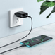 Зарядное устройство HOCO C72Q Glorious single port QC3.0 charger set Type-C 18W Black (6931474732545)