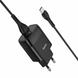 Зарядное устройство HOCO C72Q Glorious single port QC3.0 charger set Type-C 18W Black (6931474732545)