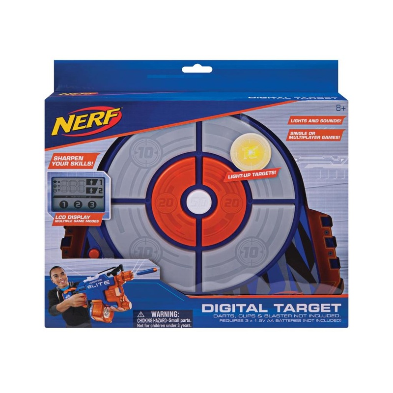 Электронная мишень Nerf Elite Bulls-Eye Digital Target с эффектами (NER0156)