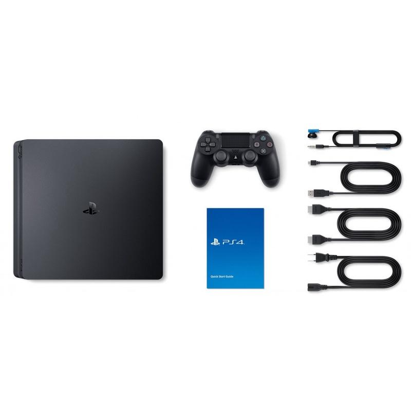 Игровая приставка Sony PlayStation 4 Slim (PS4 Slim) 500GB Black (CUH-2216A)