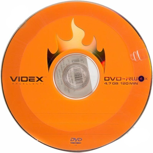 Компакт диск Videx DVD+RW 4.7 Gb 4x bulk