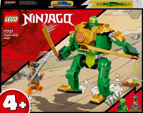 Конструктор LEGO NINJAGO Робокостюм ниндзя Ллойда 57 деталей (71757)