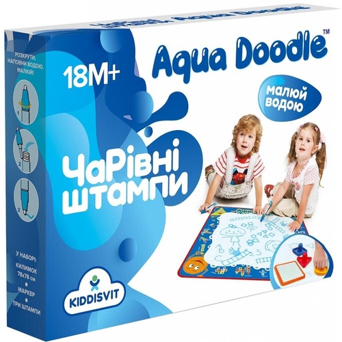 Набір для творчості Aqua Doodle Чарівні водні штампи (AD8001N)