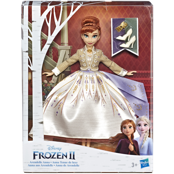 Кукла Hasbro Frozen Холодное сердце 2 Делюкс Анна (E5499_E6845)