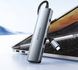USB-хаб конвертор та кардрідер BOROFONE DH15 Buddy Type-C 6-in-1 adapter Metal Gray (6941991115585)