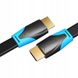 Кабель Vention Flat HDMI v2.0 Cable Плоский 5M Black (VAA-B02-L500)