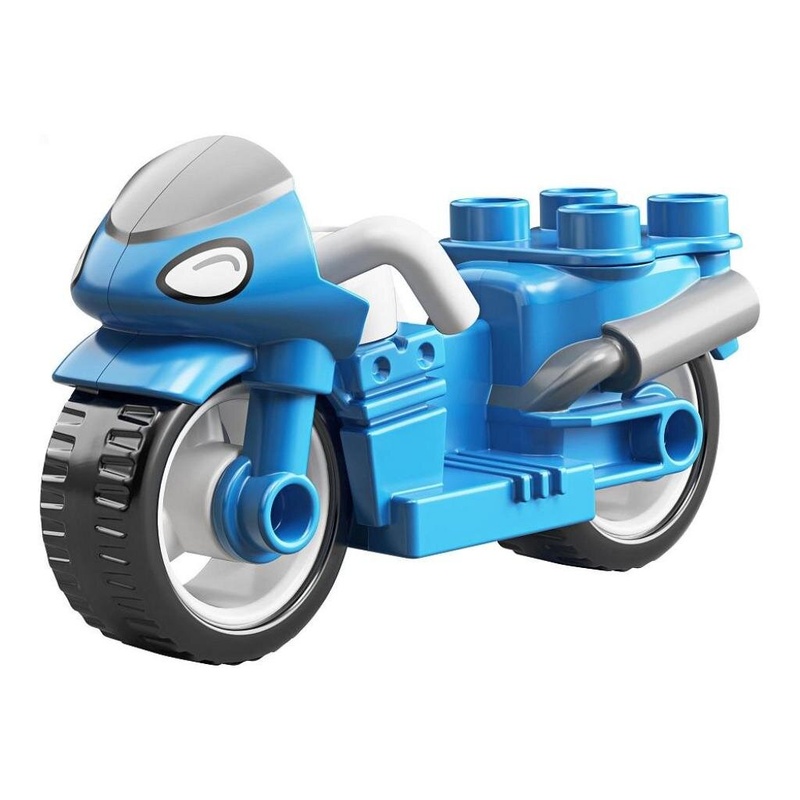 Конструктор LEGO DUPLO Полицейский мотоцикл 8 деталей (10900)