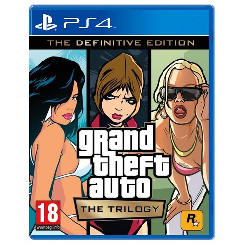 Гра Sony Grand Theft Auto: The Trilogy – The Definitive Edition PS4 (Вживаний)