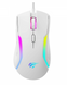 Ігрова мишка Havit HV-MS1033 з RGB підсвіткою, програмовані кнопки USB White