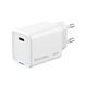 Зарядное устройство ColorWay GaN Mini 65W PD Port PPS USB-C white (CW-CHS049PD-WT)
