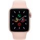 Смарт-часы Apple Watch SE GPS 40mm Gold Aluminum Case with Pink Sand Sport Band (MYDN2), Розовый