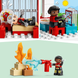 Конструктор LEGO DUPLO Town Пожежна частина та вертоліт 117 деталей (10970)