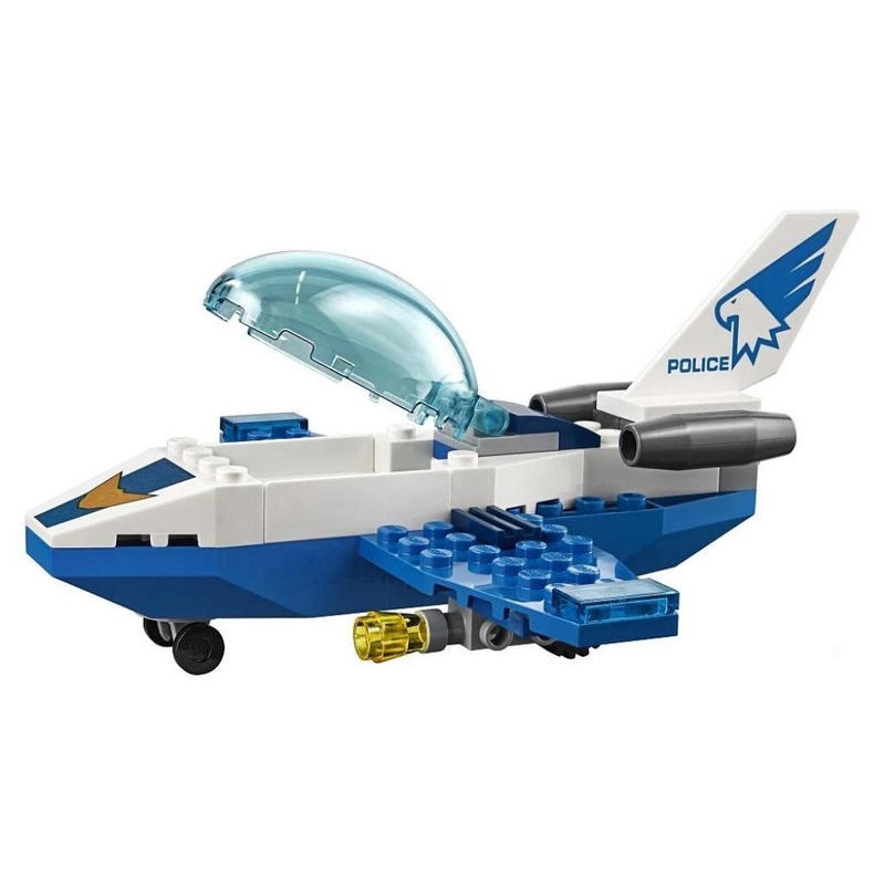 Конструктор LEGO City Воздушная полиция: патрульный самолёт 54 детали (60206)